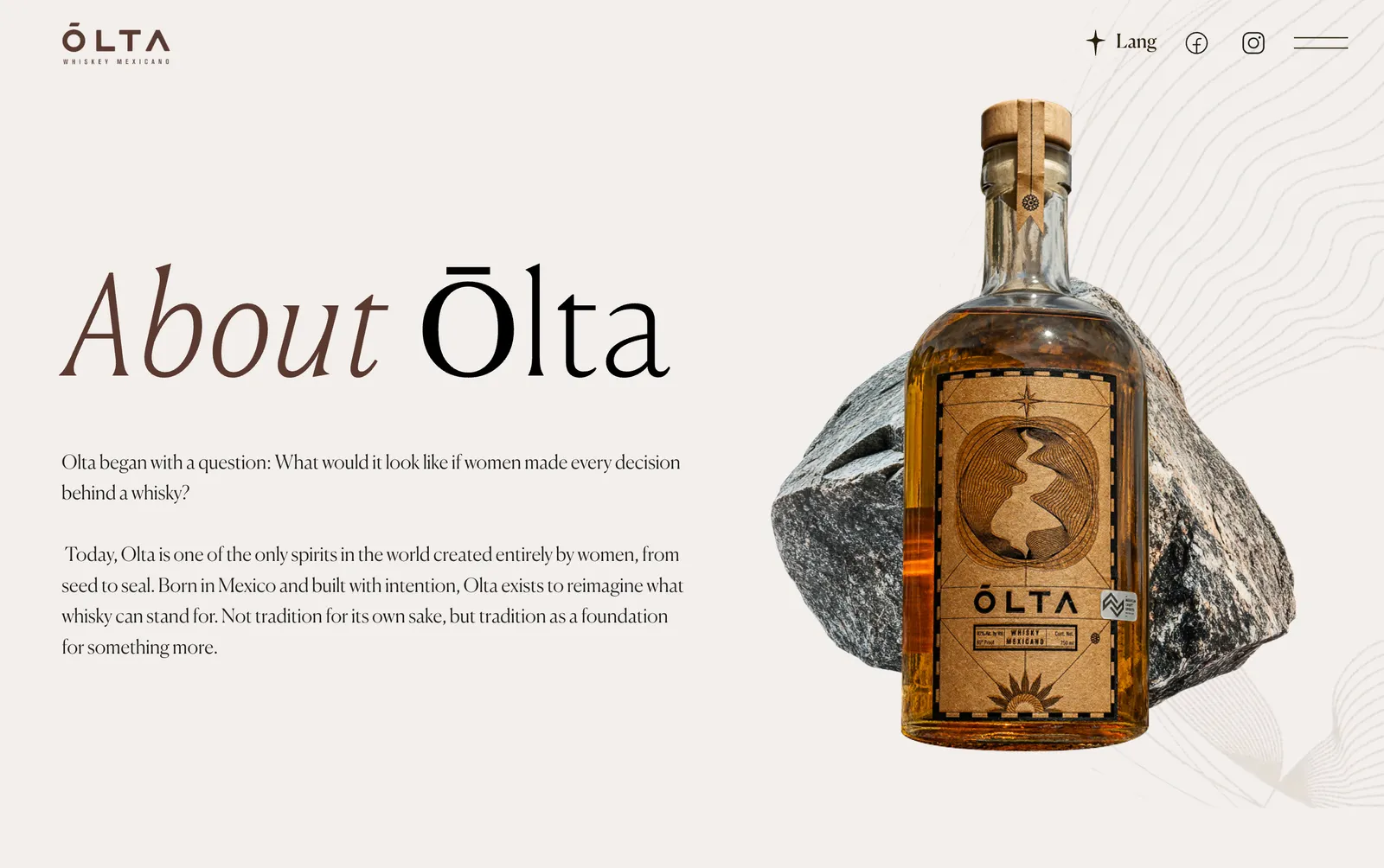 “What would it look like if women made every decision behind a whisky?”